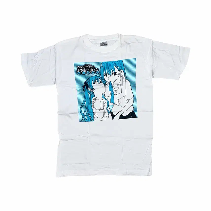 [BUNJANG] A Certain Scientific Railgun Mikoto Kuroko T-Shirt / 어떤 과학의 초전자포 미코토 쿠로코 티셔츠