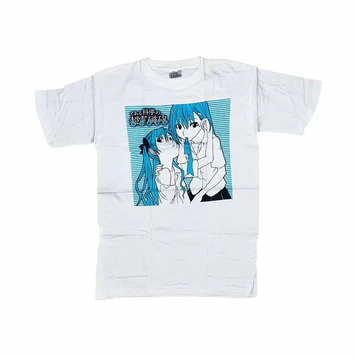 [BUNJANG] A Certain Scientific Railgun Mikoto Kuroko T-Shirt / 어떤 과학의 초전자포 미코토 쿠로코 티셔츠
