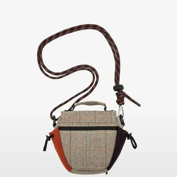 [BUNJANG] Kodak Winter Camera Bag Crossbody Brown / (실착1회) 코닥 윈터 카메라백 크로스백 브라운