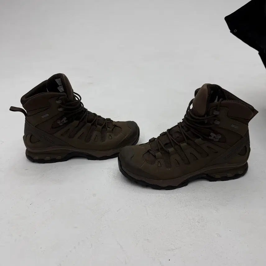 [BUNJANG] Salomon Quest 4D GTX Forces 2 Tactical Boots (Earth Brown, Size 290) / 살로몬(Salomon)전술 부츠인 퀘스트 4D GTX 포시스 290사이즈