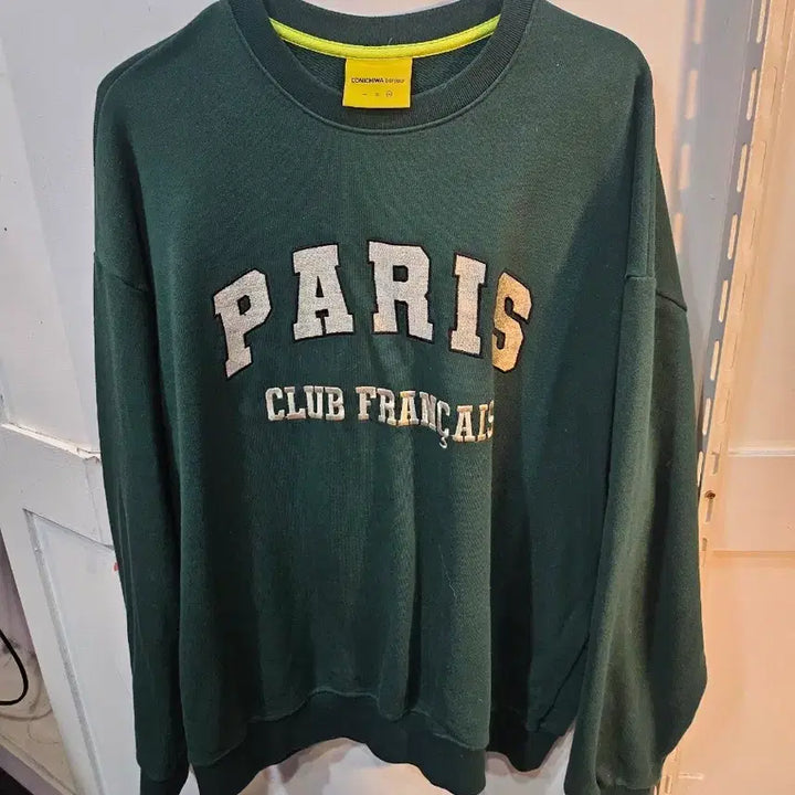 [BUNJANG] CONICHIWA Bonjour Paris Club Sweatshirt / <만원빈티지>CONICHIWA Bonjour 파리 클럽 스웨트셔츠