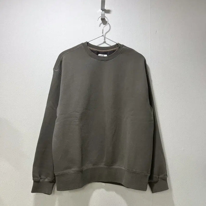 [BUNJANG] Rough Side Oversized Sweatshirt Charcoal / (KR/2) 러프사이드 오버사이즈 스웻 차콜