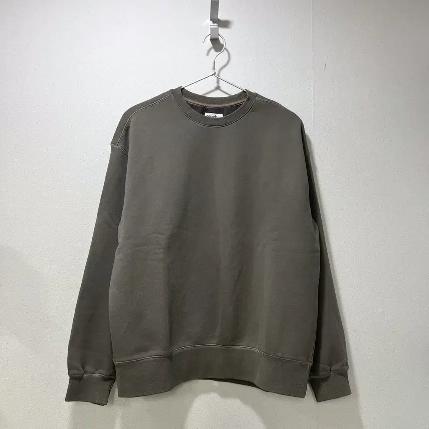 [BUNJANG] Rough Side Oversized Sweatshirt Charcoal / (KR/2) 러프사이드 오버사이즈 스웻 차콜