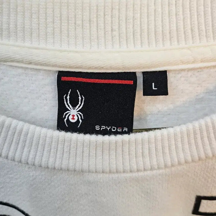 [BUNJANG] Spider White Sweatshirt L / <만원빈티지>스파이더 흰색 맨투맨 L