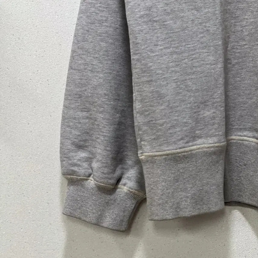 [BUNJANG] Roughside Oversized Sweatshirt Grey / (KR/2) 러프사이드 오버사이즈 스웻 그레이