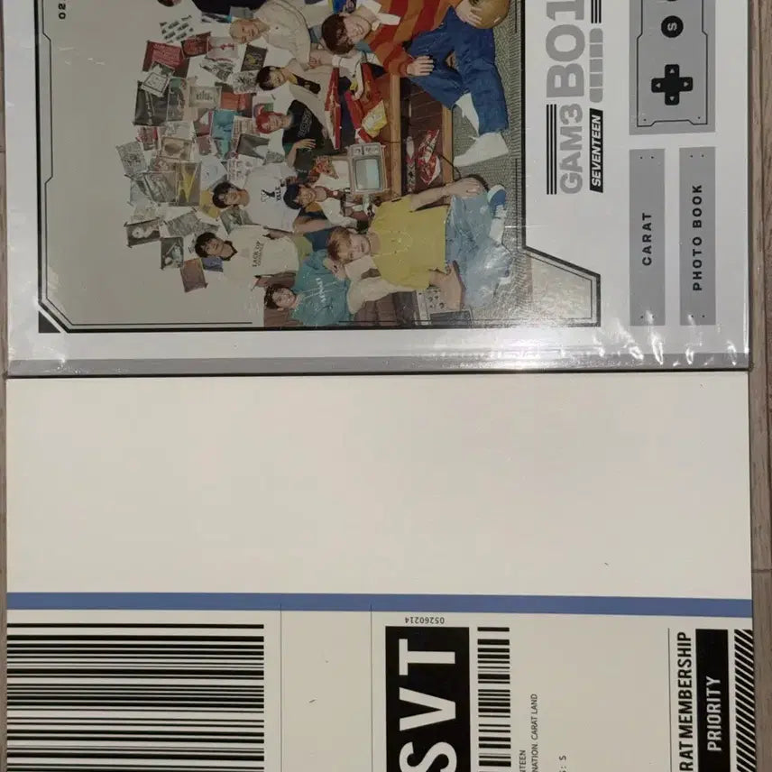[BUNJANG] SEVENTEEN Membership Kit Photobook Bundle Set (Airsteen Game Boy Concept) / 세븐틴 멤버십 키트 포토북 일괄 양도 항공틴 게임보이