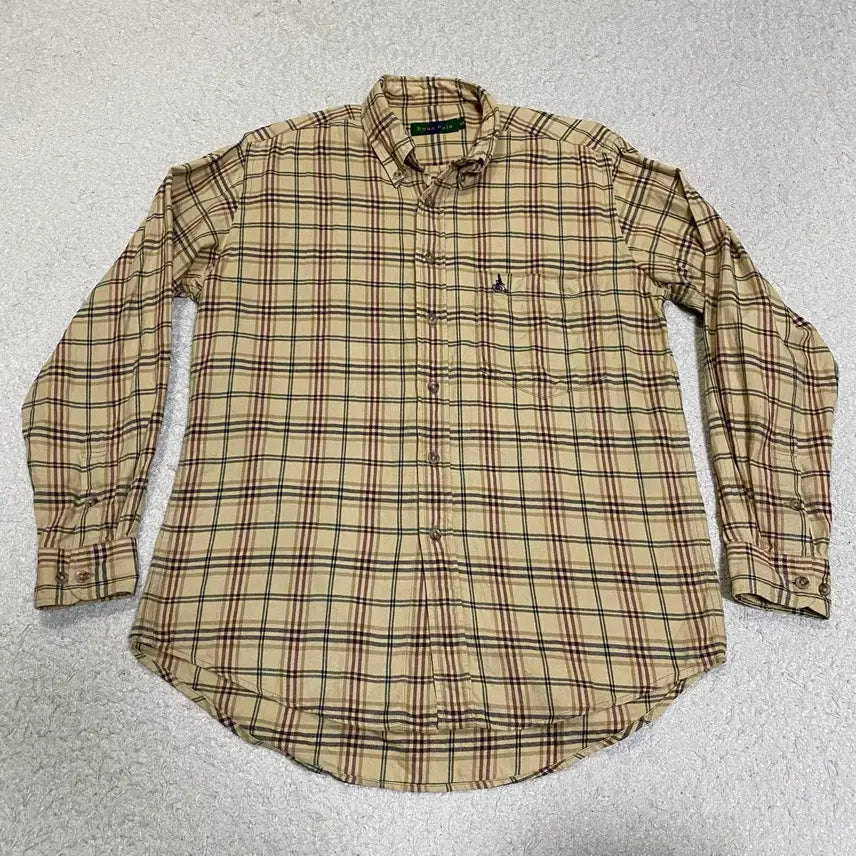 [BUNJANG] Beanpole Check Shirt (Size 90) / 빈폴 체크 셔츠 90