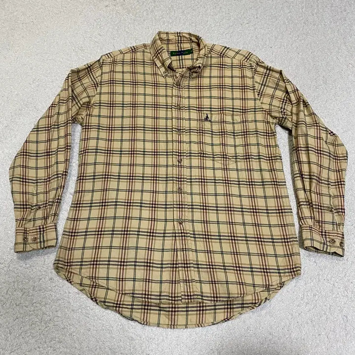 [BUNJANG] Beanpole Check Shirt (Size 90) / 빈폴 체크 셔츠 90