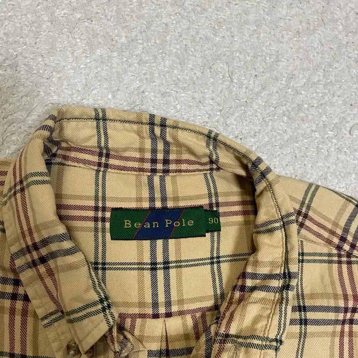 [BUNJANG] Beanpole Check Shirt (Size 90) / 빈폴 체크 셔츠 90