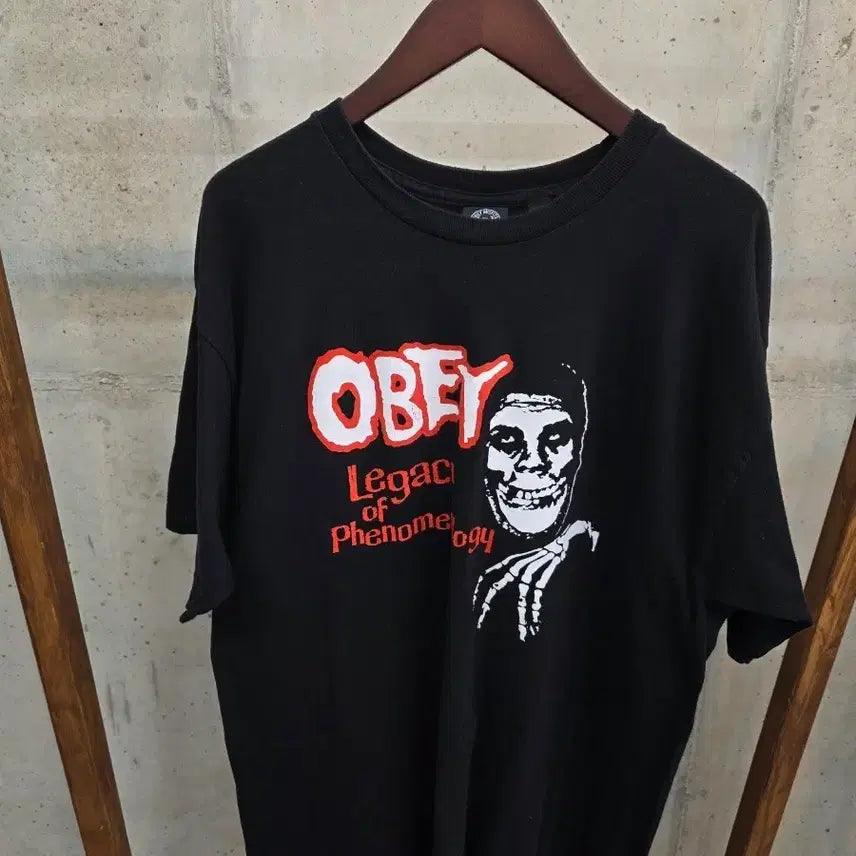 [BUNJANG] OBEY Misfits Short Sleeve T-Shirt L / [L]오베이 미스피츠 반팔