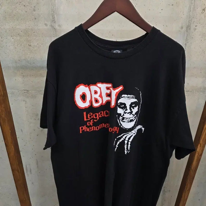 [BUNJANG] OBEY Misfits Short Sleeve T-Shirt L / [L]오베이 미스피츠 반팔