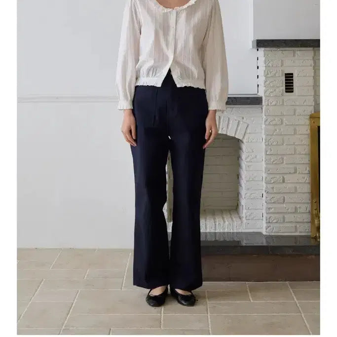[BUNJANG] Magnet Archive Frill Blouse + Work Pants Set / [마그넷아카이브] 프릴 블라우스 + 워크팬츠 set !!