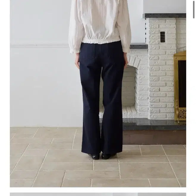 [BUNJANG] Magnet Archive Frill Blouse + Work Pants Set / [마그넷아카이브] 프릴 블라우스 + 워크팬츠 set !!