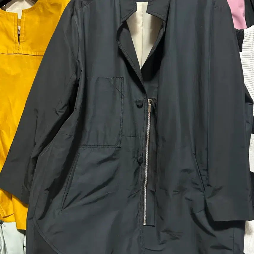 [BUNJANG] LEBEIGE Safari Jacket Navy / 르베이지 사파리 자켓 네이비 66,77