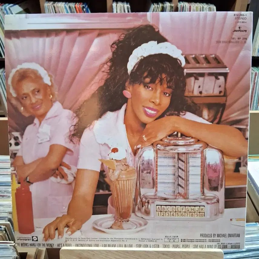 [BUNJANG] Donna Summer "She Works Hard for the Money" LP / 추억의 디스코 명반 도나 섬머 LP