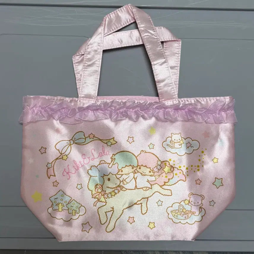 [BUNJANG] Sanrio Little Twin Stars Kiki Lala Atari Kuji Tote Bag / 산리오 리틀트윈스타 키키라라 아타리 쿠지 24년 11월 토트가방