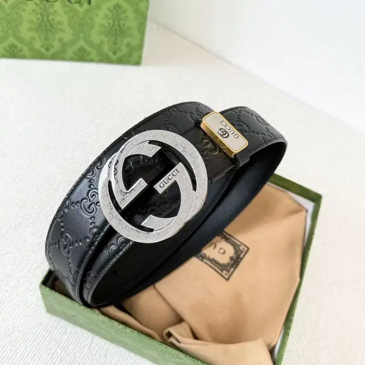 [BUNJANG] Gucci Leather Belt / 구찌 벨트로