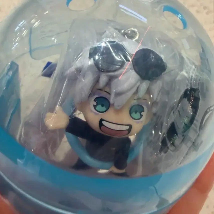 [BUNJANG] Jujutsu Kaisen Satoru Gojo Konnichiwa Figure Keychain / 주술회전 고죠 사토루 곤니치와 피규어 키링