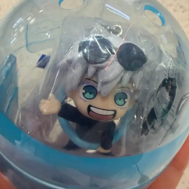 [BUNJANG] Jujutsu Kaisen Satoru Gojo Konnichiwa Figure Keychain / 주술회전 고죠 사토루 곤니치와 피규어 키링
