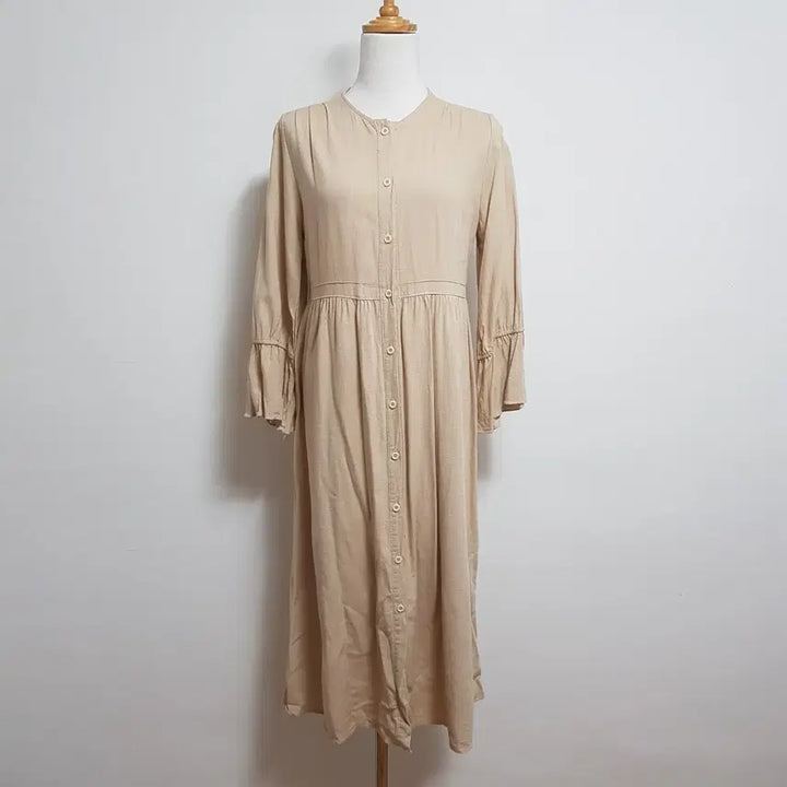 [BUNJANG] Beige Dress Size 66 / 1650/FLIP 여 66사이즈 베이지원피스/내옷방