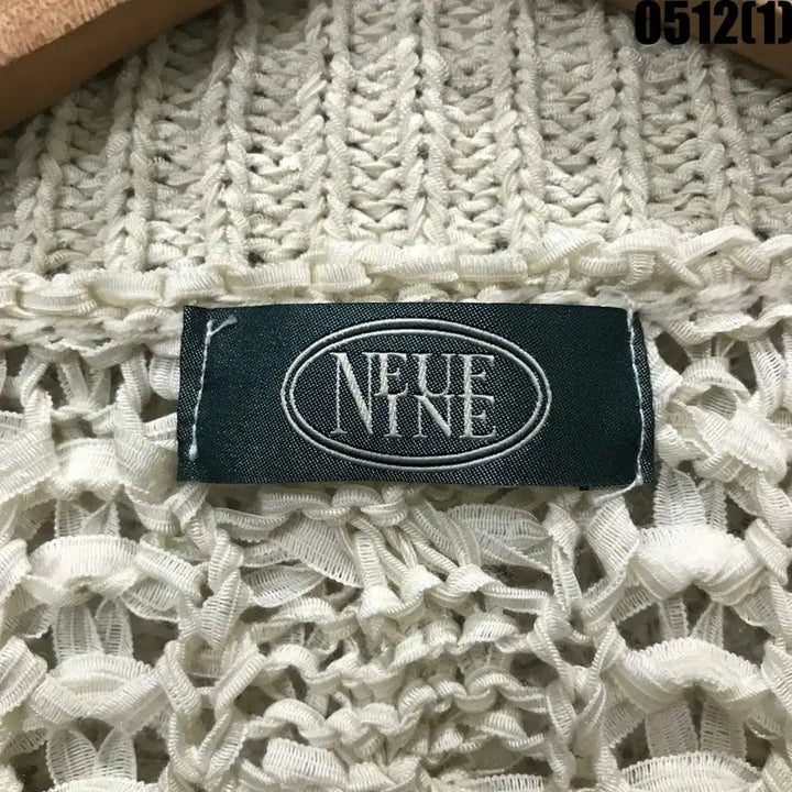 [BUNJANG] NEUE NINE Short Sleeve Knit Shirt Ivory / NEUE NINE 반팔 니트 셔츠 아이보리 F