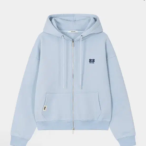 [BUNJANG] Kishinning Downtown Over Hoodie Zip-Up / 키시닝 Downtown Over Hoodie Zip-Up