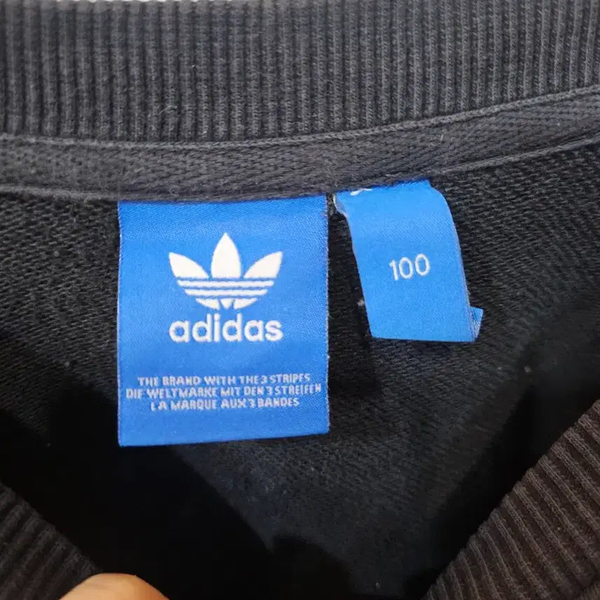 [BUNJANG] Adidas Trefoil Sweatshirt Navy / <만원빈티지>아디다스 트레포일 맨투맨 네이비