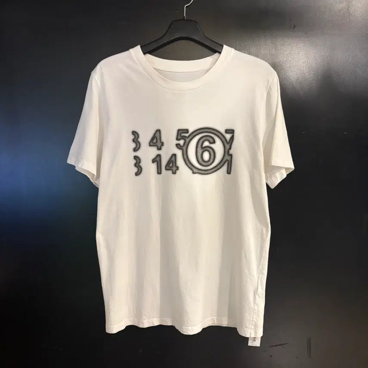 [BUNJANG] MM6 Number Zoom T-Shirt Size M / MM6 넘버 줌 티셔츠