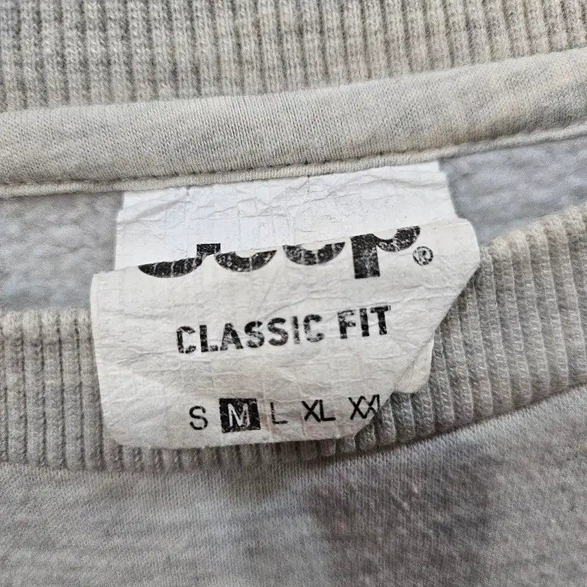 [BUNJANG] Jeep Crafted Grey Sweatshirt T-shirt (Size M) / <만원빈티지>Jeep Crafted 회색 맨투맨 티셔츠
