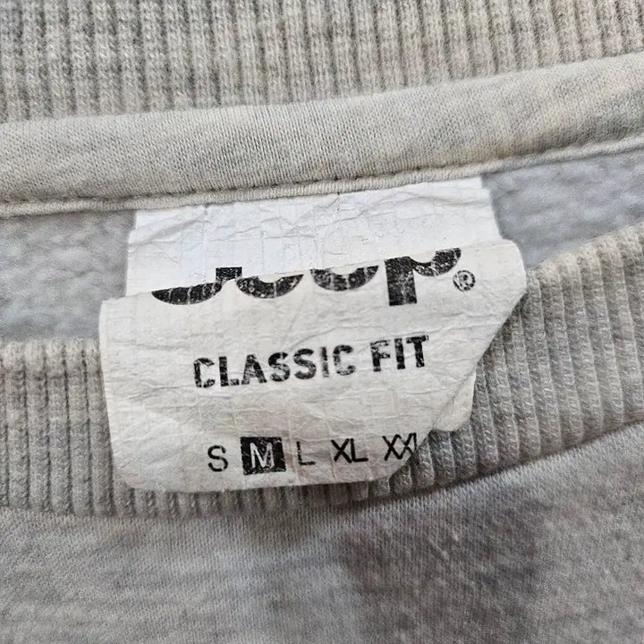 [BUNJANG] Jeep Crafted Grey Sweatshirt T-shirt (Size M) / <만원빈티지>Jeep Crafted 회색 맨투맨 티셔츠