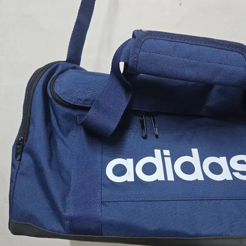 [BUNJANG] Adidas Linear Duffel Bag Navy / 아디다스 리니어 더플백