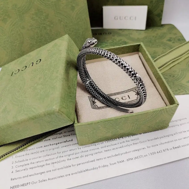 [BUNJANG] Gucci Snake Bracelet / 구찌 스네이크 팔찌