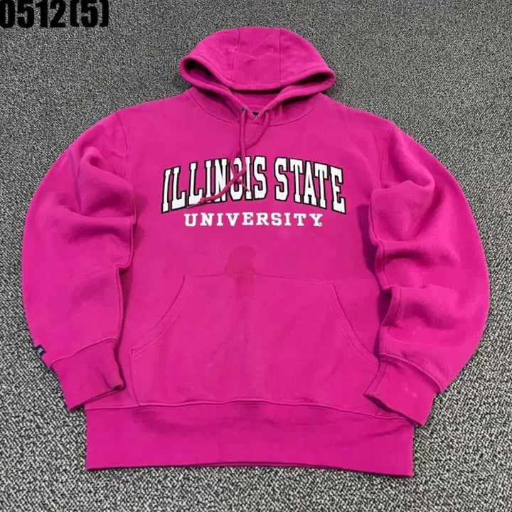 [BUNJANG] JanSport Illinois State University Hoodie Pink / 잔스포츠 ILLINOIS STATE 핑크색 후드티