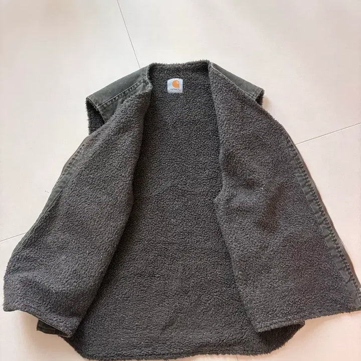 [BUNJANG] Vintage Carhartt V13 Sherpa Lined Work Vest / 칼하트 V13 쉐르파 워크 베스트