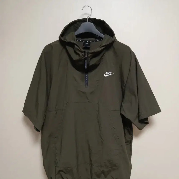 [SOLD OUT] 나이키 반팔 아노락 후드 바람막이 XXL