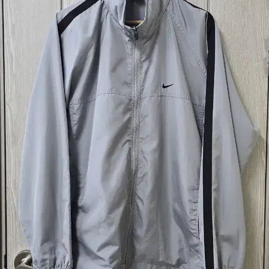 [BUNJANG] Nike Big Size Windbreaker Set (Top &amp; Bottom) - Gray, XXL/110 / 세트)빅사이즈 나이키 바람막이 세트 XXL/110 그레이