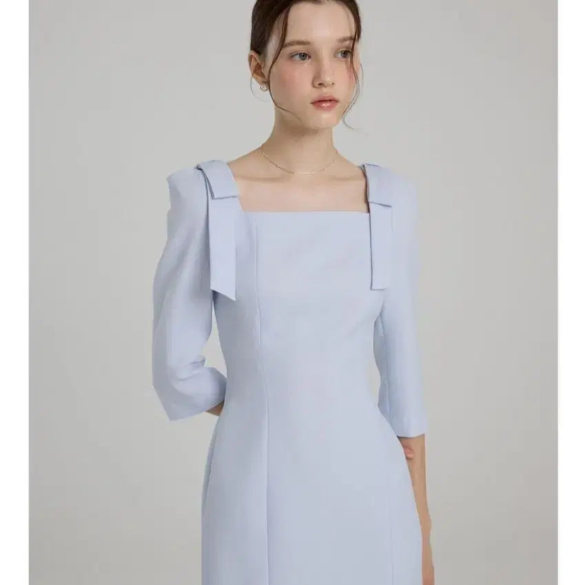 [BUNJANG] Floeum Starlight Blue Long Dress / 플로움 스타이블루원피스