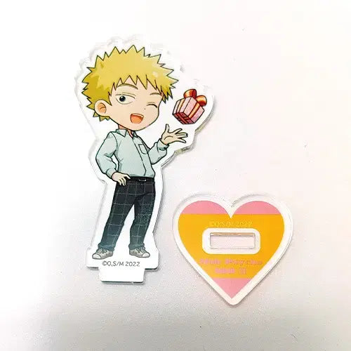 [BUNJANG] Mob Psycho 100 Shigeo Kageyama &amp; Ritsu Kageyama "Fortune" Acrylic Stand Collection / 몹싸 하나자와 테루키 아크릴 스탠드 컬렉션 포츈 (모브사이코 공식굿즈)