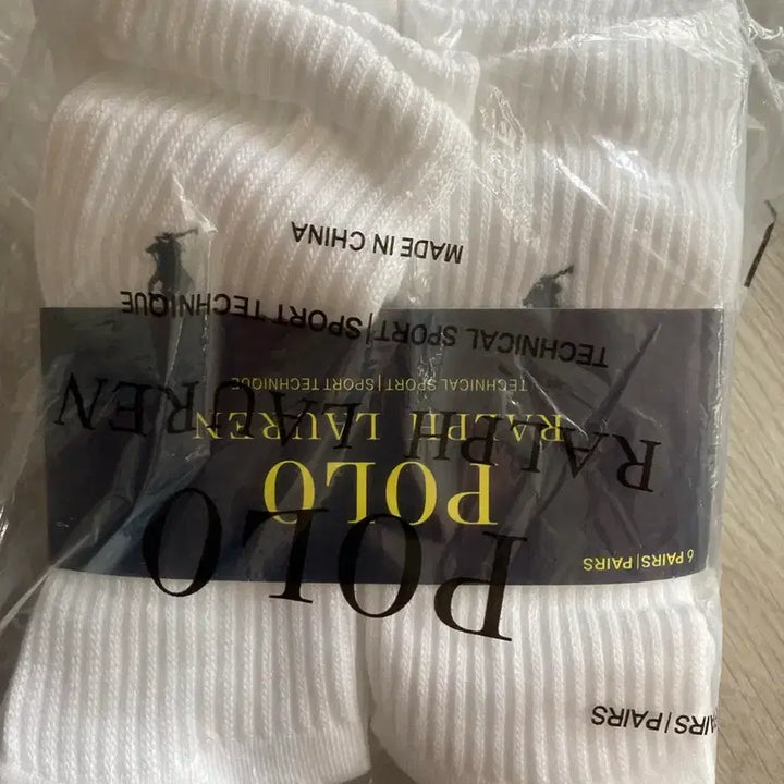 [BUNJANG] Polo Ralph Lauren Sports Socks 6-Pair Pack / 폴로 랄프로렌 스포츠 양말 6켤레