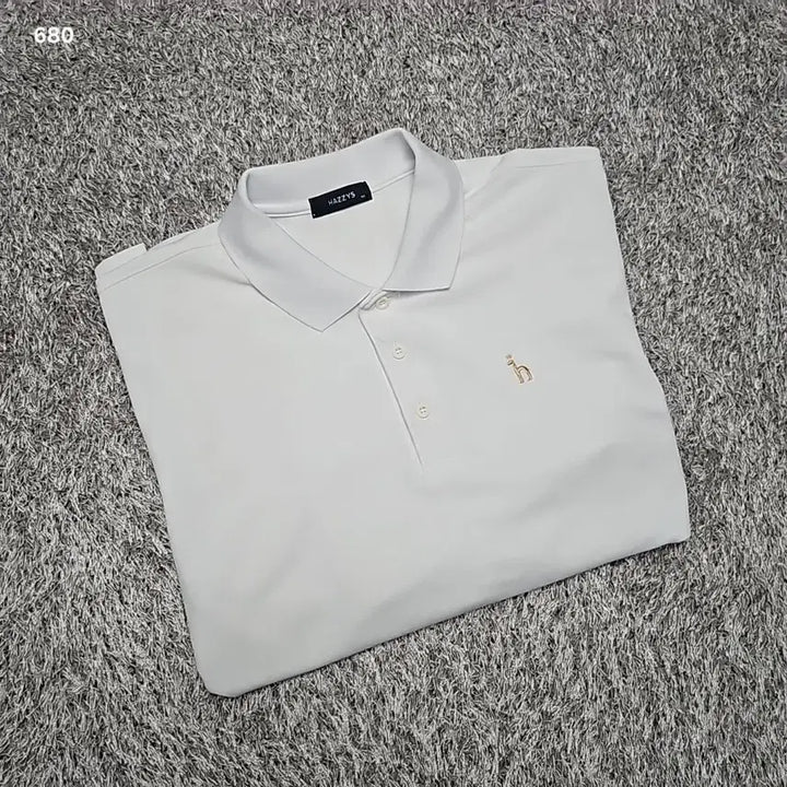 [BUNJANG] Hazzys Functional Long-Sleeve Polo Shirt (Size 105) / 헤지스 기능성 긴팔 카라티 105