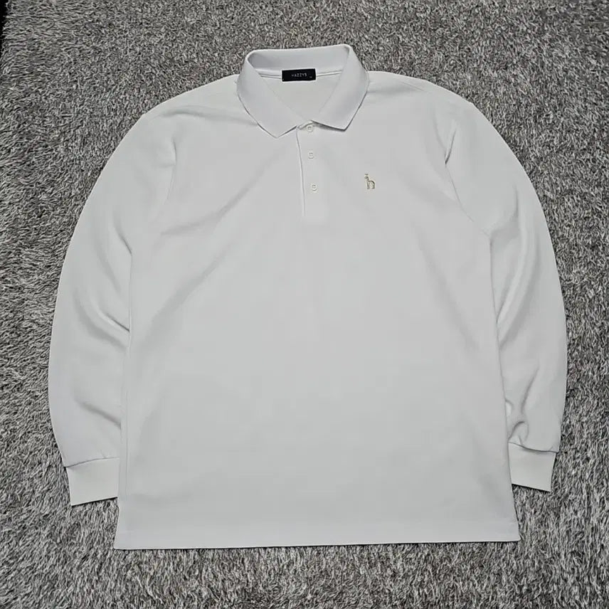 [BUNJANG] Hazzys Functional Long-Sleeve Polo Shirt (Size 105) / 헤지스 기능성 긴팔 카라티 105