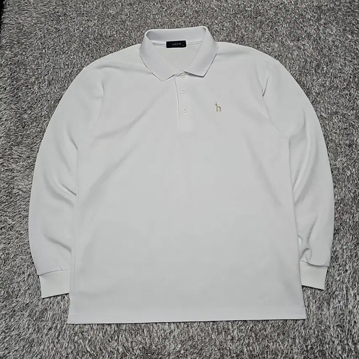 [BUNJANG] Hazzys Functional Long-Sleeve Polo Shirt (Size 105) / 헤지스 기능성 긴팔 카라티 105