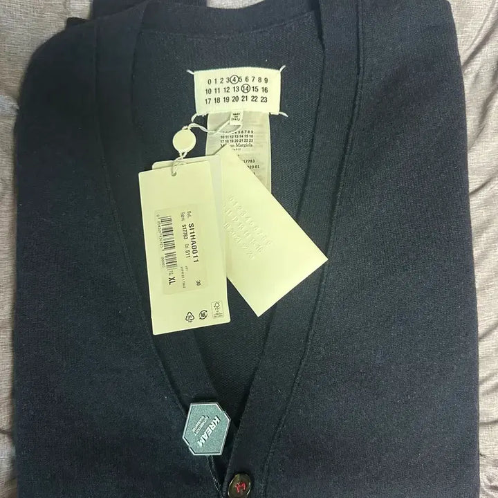 [BUNJANG] Maison Margiela Cashmere Cardigan Navy XL / 메종 마르지엘라 캐시미어 가디건 네이비 xl (새상품)