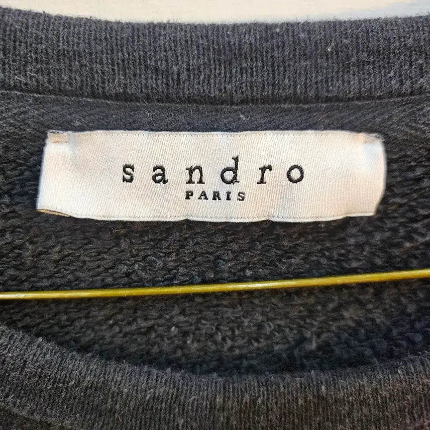 [BUNJANG] Sandro Bobcat Printing Sweatshirt Black / <만원빈티지>산드로 밥캣 프린팅 맨투맨 블랙