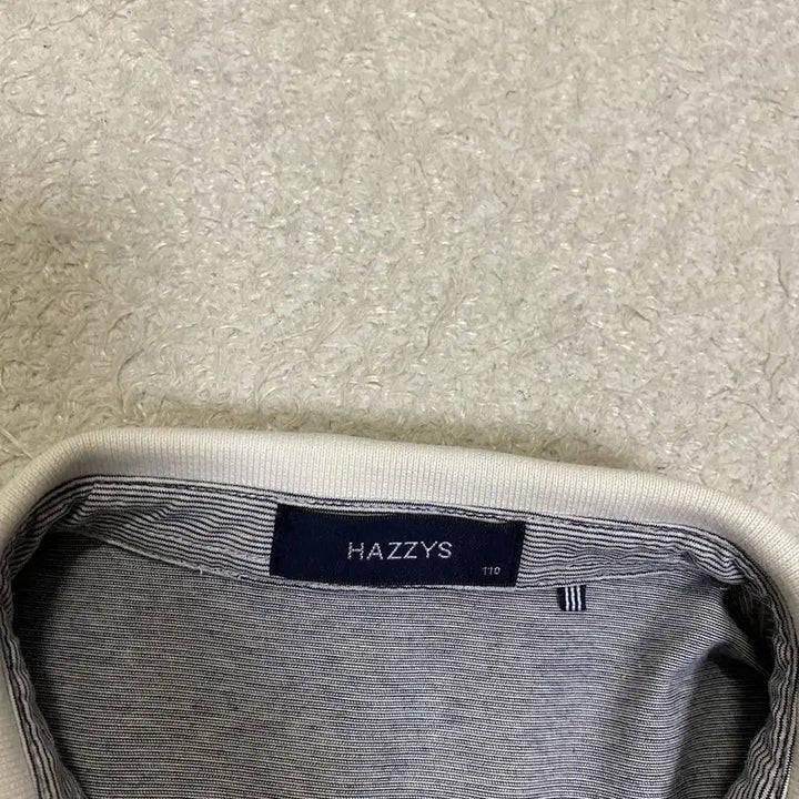 [SOLD OUT] HAZZYS 헤지스 스트라이프 반팔 카라티 110