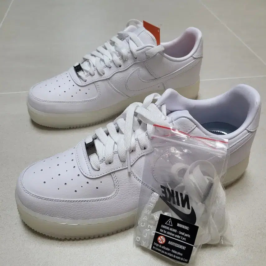 [BUNJANG] Nike NOCTA Air Force 1 Low White / 나이키 NOCTA 에어 포스 1 로우 흰색 275