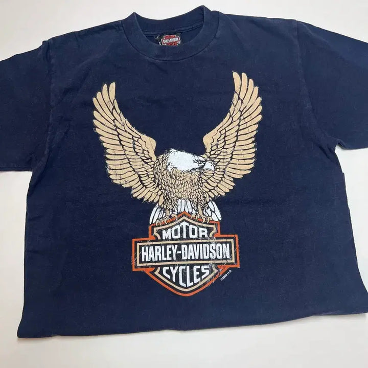 [BUNJANG] Harley-Davidson Short-Sleeve T-Shirt / 할리데이비슨 반팔