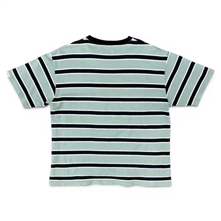 [BUNJANG] Saturdays New York City Striped Mesh T-Shirt / Saturdays New York City 스트라이프 티셔츠