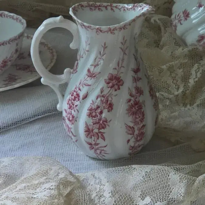 [BUNJANG] French Antique Sarreguemines Jug / 프랑스 앤틱 사르규민 저그