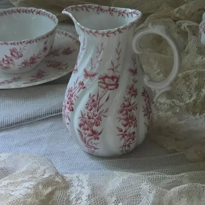 [BUNJANG] French Antique Sarreguemines Jug / 프랑스 앤틱 사르규민 저그